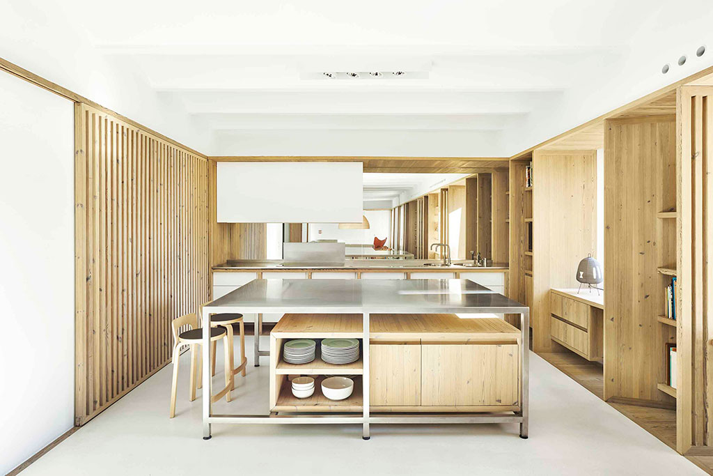 Casas japonesas. Cocina.