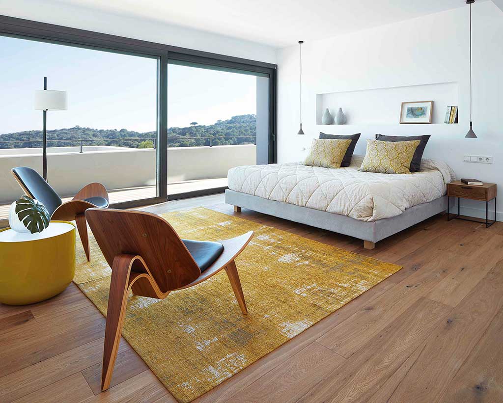 Casa en la bahía. Dormitorio.