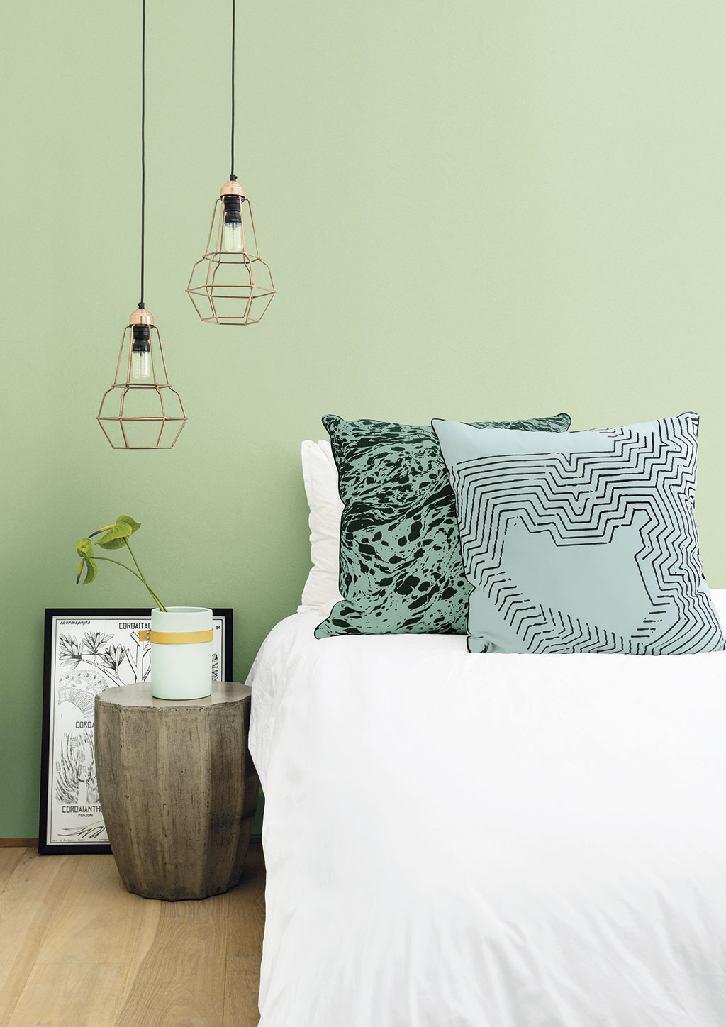 Tendencias color 2019. Valentine Green revelation.