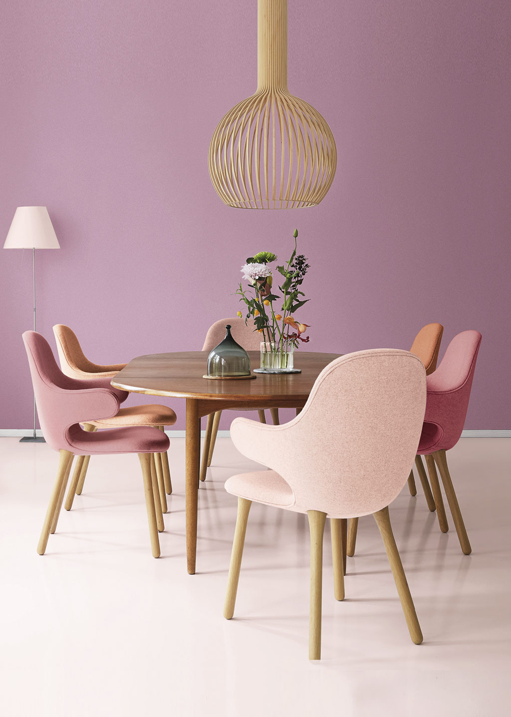 Tendencias color 2019. Iris Mauve de Valentine.